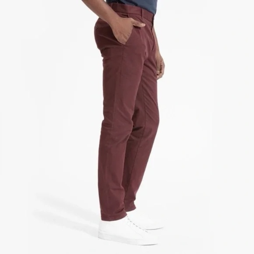 Everlane Men’s Slim Chino in Plum Purple